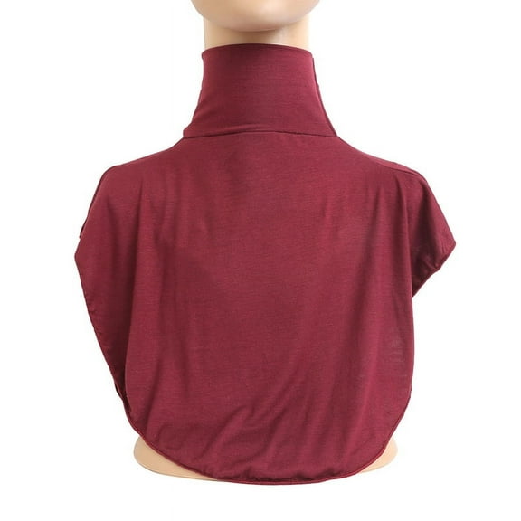 WINDLAND False Turtleneck Collars Dickey Collar Blouse Detachable Collars Half Top Mock Blouse Collar for Women Men
