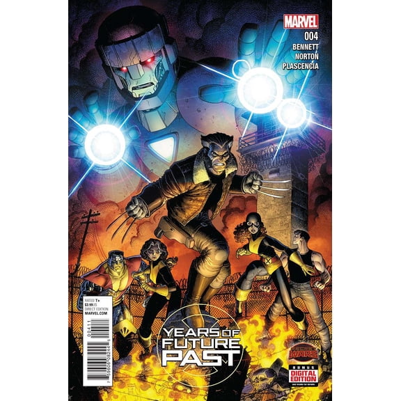 Years Of Future Past #4 VF ; Marvel Comic Book