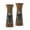 Brown, variant on Rich and Natural Flower Mango Tree Wood Set of 2 Flower Vase