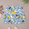 thumbnail image 3 of Fruit Print Skirt Yellow Lemon Aesthetic Casual Skirts Ladies Trendy Mini Skirt Design Sko, 3 of 7
