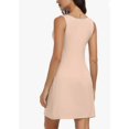thumbnail image 3 of Mist Azur Women Full Slip for Under Dress Sleeveless Wide Straps Mini Slip Dress Nightgown 3761, 3 of 3