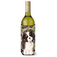 thumbnail image 1 of ""Caroline'S Treasures Abrazadera Decorativa Para Botella Con Piñas De Pino Cavalier Spaniel Tricolor, 750 Ml, Multicolor"", 1 of 1