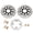 Black, variant on Front Rear Brake Discs Rotors Pads For HONDA CBR 929 RR 2000-2001 CBR 954 RR 2002-2003