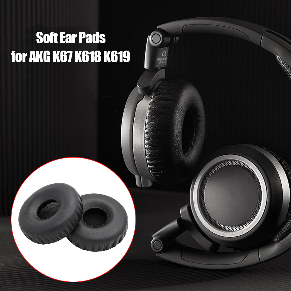 AKG 1 Pair Soft Foam Cushion Ear Pad Replacement For AKG K67 DJ Headset Headphone 