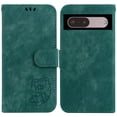 thumbnail image 2 of Compatible with Google Pixel 7 Embossed Cute Tiger Flip Folio Wallet Case Card Pocket Holder Cover, 2 of 5