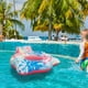 thumbnail image 3 of Sillas inflables para adultos, tubo flotante, 100 kg-150 kg, tumbona de piscina resistente Azul rosado, 3 of 9