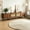 Natural, variant on AUU 76" Modern TV Stand with Rattan Doors for TVs up to 85" – Wood-Grain Media Console with Storage Cabinets, Entertainment Center for Living Room or Bedroom
