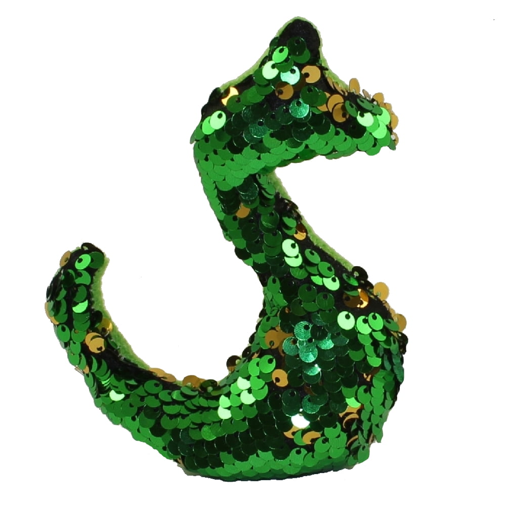 sequin dragon plush