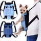 thumbnail image 5 of Mochila portátil para transportar mascotas, bolsa de transporte para exteriores, transpirable, para perros y gatos, mochilas frontales para el pecho, suministros para cachorros pequeños y medianos, 5 of 5
