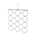thumbnail image 1 of Schalbleider Bar Organizador de Caplable de 4 capas Space Space Gaving Anti -Slip Belt -Rack -Rack -Rack -Rack para la corbata de la casa -Pantalones Gris, 1 of 8