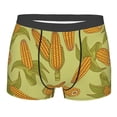 thumbnail image 4 of Goofa Corn Printed Men's Boxer Briefs Underwear, Moisture-Wicking Underwear, Trunk,Soft and Breathable Cotton Underwear-Medium, 4 of 9