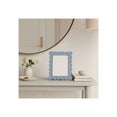 thumbnail image 2 of Decorative Scallop Edge Picture Frame for Home Decor - Elegant Photo Frame for Tabletop Accent, Mantel Display, or Living Room Decor - Stylish Bedroom Nightstand or Office Desk Decoration - 9", Blue, 2 of 10