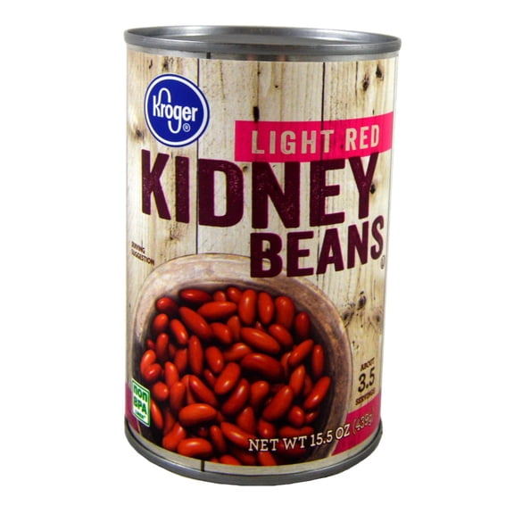 Kroger Light Red Kidney Beans 15.5 oz - Pack of 1