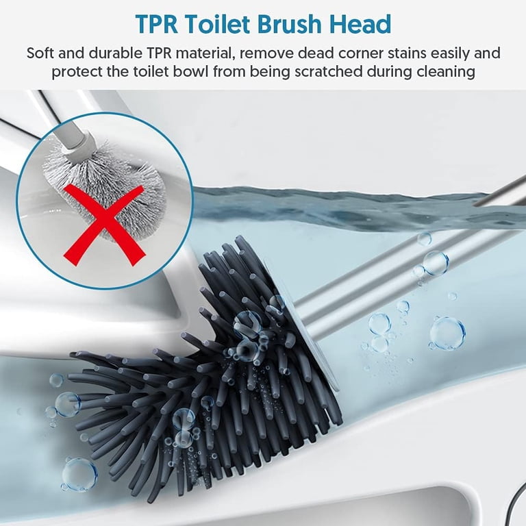 Sugarday Silicone Toilet Bowl Brush and Caddy photo 6