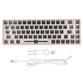 thumbnail image 3 of Kit de teclado mecánico personalizado, kit de teclado mecánico de 68 teclas, kit de bricolaje de teclado mecánico modular para juegos, máxima eficiencia, 3 of 9
