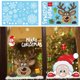 thumbnail image 3 of Pegatinas estáticas de Navidad para ventana, calcomanías de pared de Papá Noel, copo de nieve, pegatinas de Año Nuevo, decoración Navideña extraíble, 3 of 4