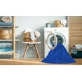 thumbnail image 2 of Ahgly Company Machine Washable Indoor Rectangle Transitional Neon Blue Area Rugs, 2' x 4', 2 of 7