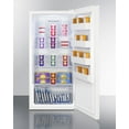 thumbnail image 4 of Summit Appliance UF22W 33 in. Convertible All-Freezer - Refrigerator, 4 of 6