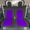thumbnail image 2 of For 2020-2024 Ford Explorer Base FH Group Neoprene Custom Fit Car Seat Covers Water Resistant - Rear Set Purple, 2 of 5