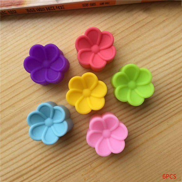 6pcs 3cm Flower Petal Silicone Mold Form To Bake Moulds; Silicone Flower Moulds Fondant Mold Formas Silicone Mould