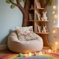 thumbnail image 4 of Cheapark 18x18 Inches Easter Bunny Print Pillow Cover, 4 of 7