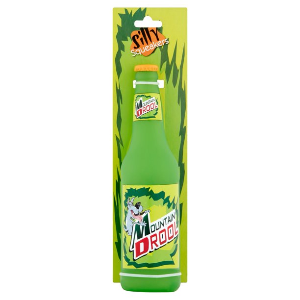 Silly Squeakers Mountain Drool Beer Bottle Dog Toy - Walmart.com