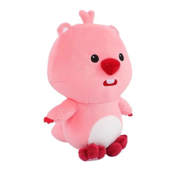 8" Beaver Loopy Plush Doll Korea Cartoon Figure Pororo Series Soft Plushies Doll Kids Plush Toy Gift