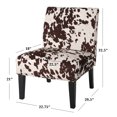 thumbnail image 2 of Kendal Chaise d'Appoint en Tissu Vache, 2 of 5