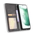thumbnail image 4 of For 2021 Motorola Moto G Stylus 5G Retro PU Leather Flip Wallet Case CoverFor Moto G Stylus 5G (2021),Black, 4 of 4
