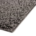 thumbnail image 5 of Unique Loom Solace Comfort Solid Shag Rug ,Rectangle,6' 1" x 9' 0" Graphite Gray Shag Solid Living Room Bed Room Dining Room, 5 of 5