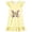 Light Yellow, variant on Gunia Little Girls Nightgown Princess Pajamas Playful Nightdress Cute Butterfly Print Flutter Sleeves Cozy Cute Night Gowns Pjs Loungewear Light Blue 6-7 Years