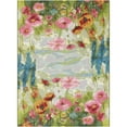 thumbnail image 5 of Unique Loom Outdoor Botanical Collection Area Rug - Verdant (5' 1" x 7' 1" Rectangle Multi/Green), 5 of 9