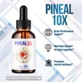 thumbnail image 6 of Pineal 10X Advanced Formula Brain Support Drops Pineal10X Maximum Strength Supplement 60 Servings, 6 of 8