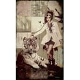 thumbnail image 2 of Shirin Donia 16x24 Black Ornate Wood Framed with Double Matting Museum Art Print Titled - Tigerfrau, 2 of 4