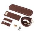 thumbnail image 3 of 1 Set DIY PU Leather Crochet Bag Bottom Pad Bag Making Coffee, 3 of 8