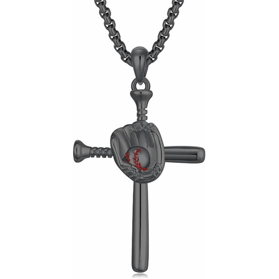 SISGEM Baseball Football Soccer Basketball Pendant Necklace 925 Sterling Silver Sports Jewelry for Men