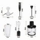 thumbnail image 3 of 4 in 1 High Power Immersion Hand Stick Blender Mixer Includes Chopper and Smoothie Cup Stainless Ste, 3 of 5