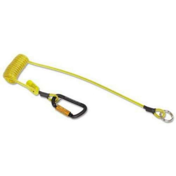 3m Dbi-Sala Hook2Quick Ring Coil Tool Tether with Tail 1500065