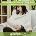 thumbnail image 4 of WeeSprout Nursing Cover for Breastfeeding, Soft & Breathable Nursing Poncho, 4 of 8