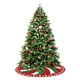 thumbnail image 3 of Christmas Tree Skirt Christmas Decoration Tree Skirt Christmas Tree Decoration Ornaments, 3 of 3