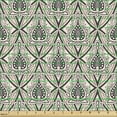 thumbnail image 2 of Ambesonne Damask Fabric by the Yard Upholstery, Baroque Inspired Effects, 10 Yards, Taupe Beige, 2 of 5