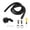 Black Hose, variant on BAOSITY Generic Bilge Pump Hose, 1-1/8 inch Plumbing Installation Kit, Accessories Convenient Easy to Use 90 Degree Elbow for Boat Black Elbow