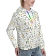 thumbnail image 2 of KLL Watercolor Wildflower 2 for Womens Pullover Hoodie with Pocket Hooded Long Sleeve Shirts Sweatshirt for Women-XX-Large, 2 of 7