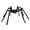 M, variant on DAMAI Halloween Outdoor Decorations Giant Spider, 5 Ft Large Fake Hairy Spider Scary Furry Spider Props,Large Spider for Yard Lawn Garden Patio Scary Halloween Outside Decor,Black