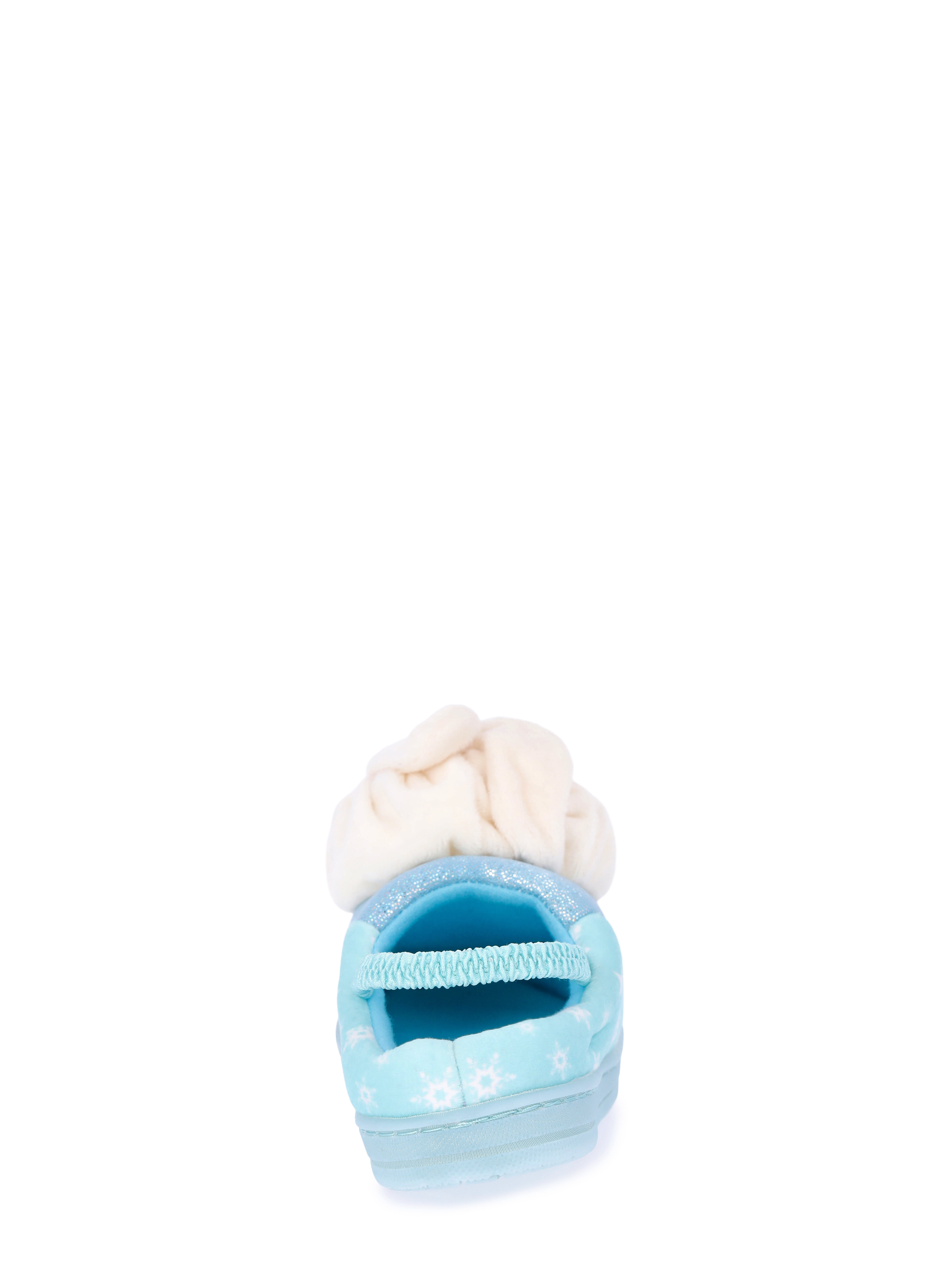 Disney Frozen Toddler Girls 3D Character Slippers with Back Strap