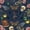 Navy Blue Pink, variant on Castle Fairy Mystic Gothic Raven Skull Twin Sheets 3pcs,Starry Moon Floral Bedding,Dark Taupe,1 Fitted Sheet,1 Flat Sheet and 1 Pillowcase