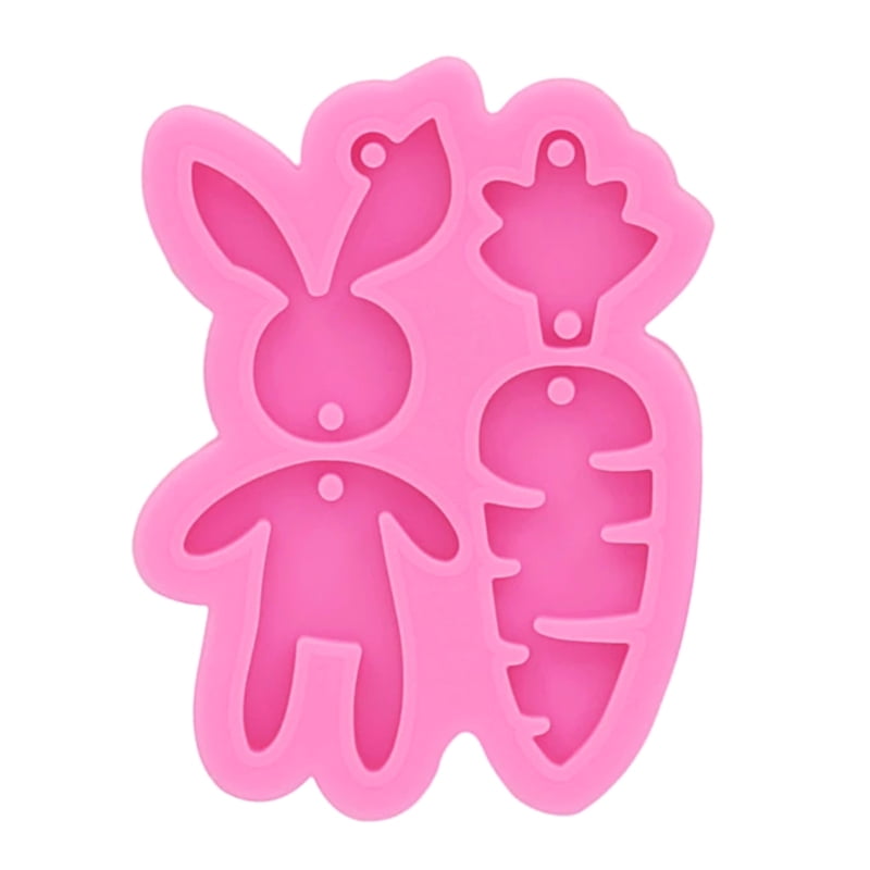 Keychain Pink Rabbit  Freezer Bunny