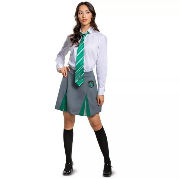 Harry Potter Slytherin Student Skirt Women's Costume Small 4-6
