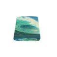 thumbnail image 3 of CADecor Sea Wave Blanket Fleece Throw Blanket for Sofa or Bed 58x80 inches, 3 of 3