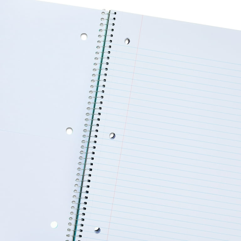 Pen + Gear College Ruled Poly 1-Subject Notebook with Inside
